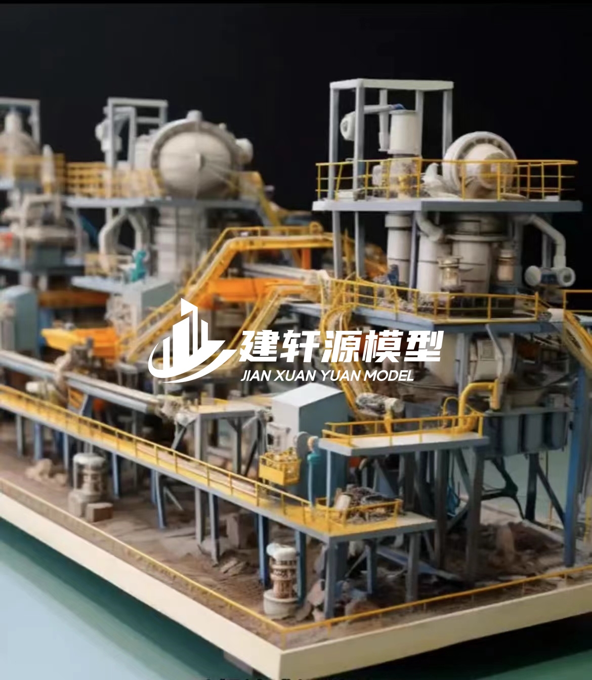 贞丰设备模型制作